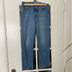 Levi’s Wedgie Straight Crop Jean NWOT